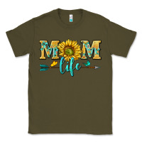 Army Green mom life Classic Tee - NancyCooperArtShop