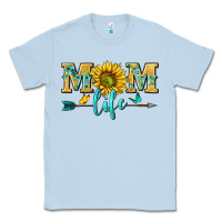 Dusty Blue mom life Classic Tee - NancyCooperArtShop