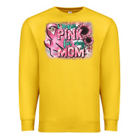 Lemon i wear pink for my mom Premium Sweatshirt - CowGirlArtShop