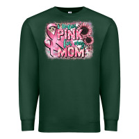 Sports Green i wear pink for my mom Premium Sweatshirt - CowGirlArtShop