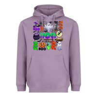 Lavender boo halloween Heavyweight Hoodie - CowGirlArtShop
