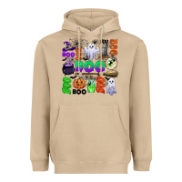 Mushroom boo halloween Heavyweight Hoodie - CowGirlArtShop