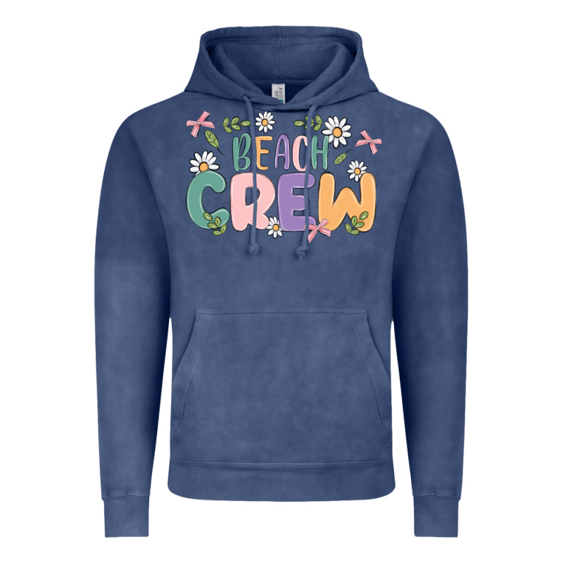 Beach Crew Vintage Hoodie by MaliasSmallBusiness | Teevron