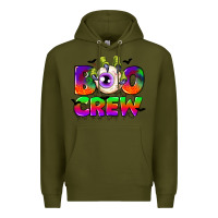 Army Green boo crew Premium Hoodie - CowGirlArtShop