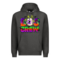 Charcoal Heather boo crew Premium Hoodie - CowGirlArtShop
