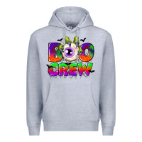 Heather Grey boo crew Premium Hoodie - CowGirlArtShop