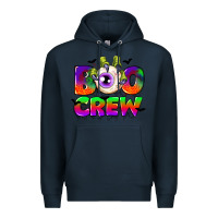 Navy boo crew Premium Hoodie - CowGirlArtShop
