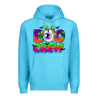 Ocean Blue boo crew Premium Hoodie - CowGirlArtShop