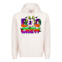 Pale Pink boo crew Premium Hoodie - CowGirlArtShop