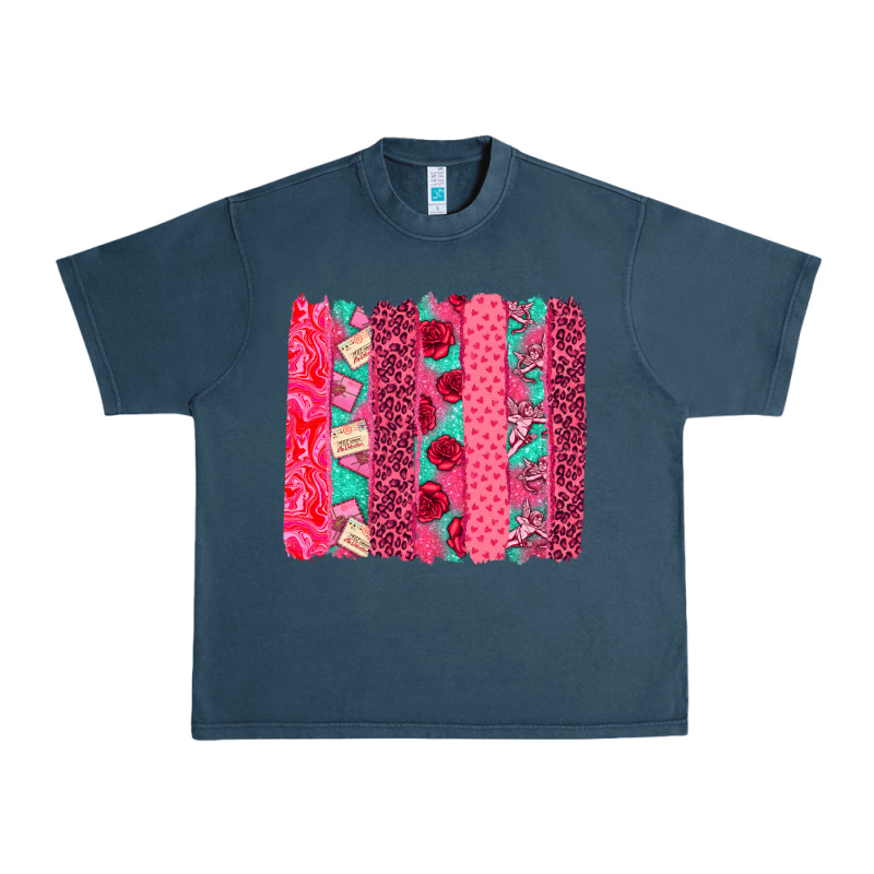 Valentines Day Brushstroke Urban Heavy Tee by NancyCooperArtShop | Teevron