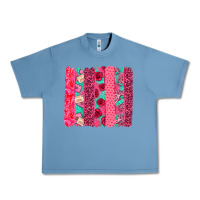 Pebble Blue valentines day brushstroke Urban Heavy Tee - NancyCooperArtShop