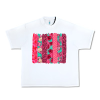 White valentines day brushstroke Urban Heavy Tee - NancyCooperArtShop