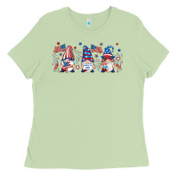Matcha 4th of july gnomes libbey glass Ladies Tee - RanaPortraitStore