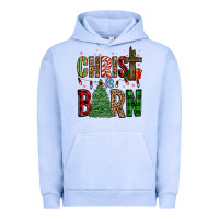 Pigment Grape Ice christ is born Urban Hoodie - FaDigitalArtStudio