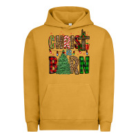 Pigment Peanut Butter christ is born Urban Hoodie - FaDigitalArtStudio