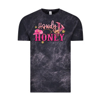 Cloud Black howdy honey Vintage Tee - MaliasSmallBusiness