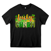 Black lucky charm Heavy Core Tee - Artiststas