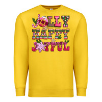 Lemon jolly happy joyful pink christmas Premium Sweatshirt - CowGirlArtShop