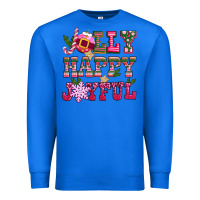 True Royal jolly happy joyful pink christmas Premium Sweatshirt - CowGirlArtShop