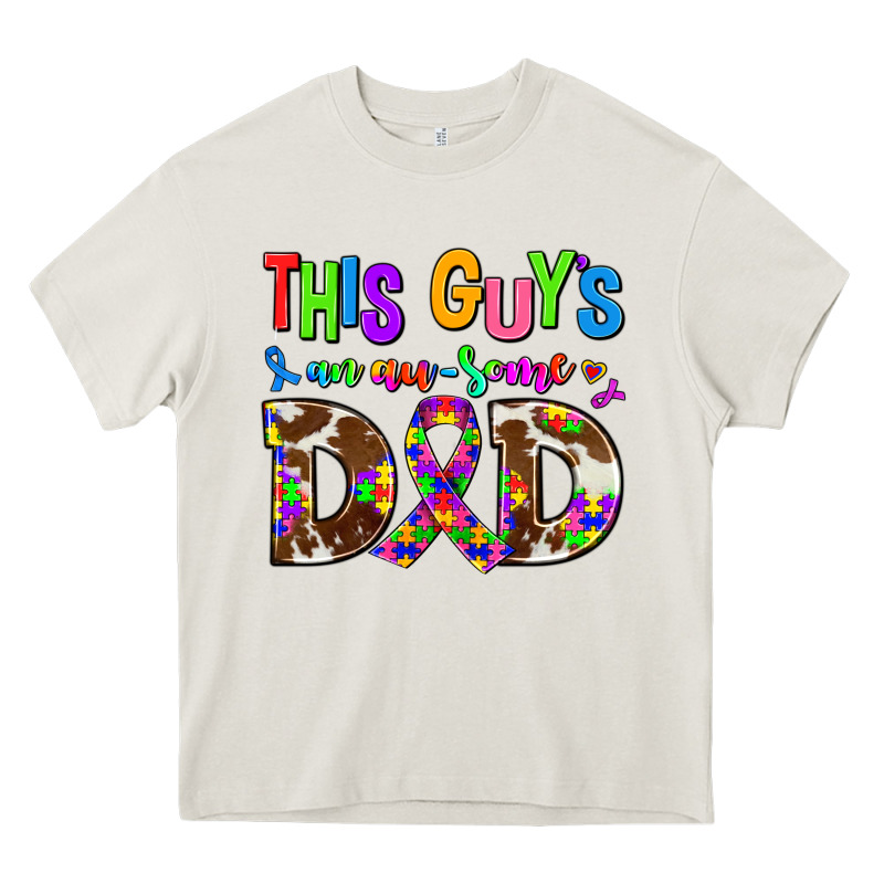This Guys An Ausome Dad Heavy Core Tee by AdoDesignShop | Teevron
