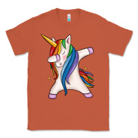Copper dabbing unicorn Classic Tee - MaliasSmallBusiness
