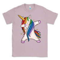 Lilac dabbing unicorn Classic Tee - MaliasSmallBusiness