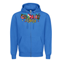 True Royal Grammy Claus Zipper Hoodie - texasbilliewilder