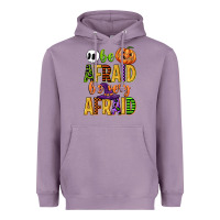 Lavender be afraid be very afraid Heavyweight Hoodie - CowGirlArtShop