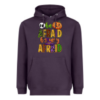 Plum be afraid be very afraid Heavyweight Hoodie - CowGirlArtShop