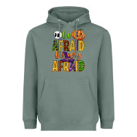 Sage be afraid be very afraid Heavyweight Hoodie - CowGirlArtShop