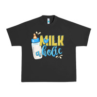 Pigment Black milkaholic boys Urban Heavy Tee - NancyCooperArtShop