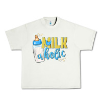 Pistachio milkaholic boys Urban Heavy Tee - NancyCooperArtShop