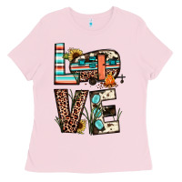 Bubblegum Pink love camp Ladies Tee - JahusDesignShop