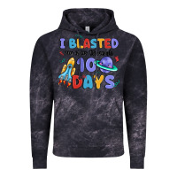 Cloud Black i blasted my way through 100 days Vintage Hoodie - MaliasSmallBusiness