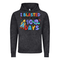 Vintage Black i blasted my way through 100 days Vintage Hoodie - MaliasSmallBusiness