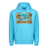 Ocean Blue thankful grateful blessed Premium Hoodie - CowGirlArtShop