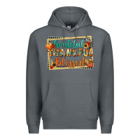 Rock thankful grateful blessed Premium Hoodie - CowGirlArtShop