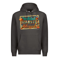 Smoke thankful grateful blessed Premium Hoodie - CowGirlArtShop