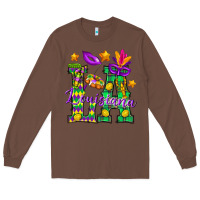 Chestnut Louisiana Long Sleeve Tee - BundleAndBundleShop