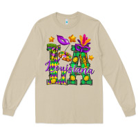 Mushroom Louisiana Long Sleeve Tee - BundleAndBundleShop
