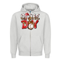Game Day Baseball Zipper Hoodie | Teevron