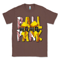 Chestnut ball park mama Classic Tee - CowhideDigitalArt