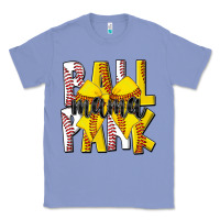 Colony Blue ball park mama Classic Tee - CowhideDigitalArt