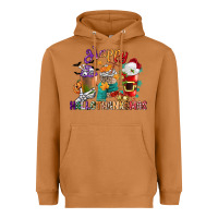 Meerkat hallothanksmas coffee cups Heavyweight Hoodie - CowGirlArtShop