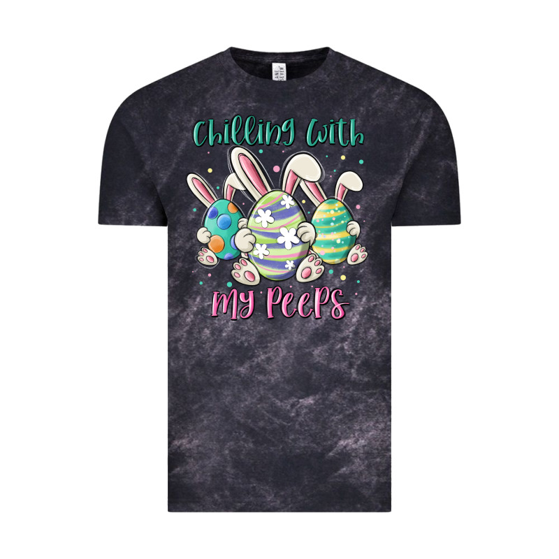 Chilling With My Peeps Vintage Tee by MaliasSmallBusiness | Teevron