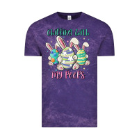 Cloud Purple chilling with my peeps Vintage Tee - MaliasSmallBusiness
