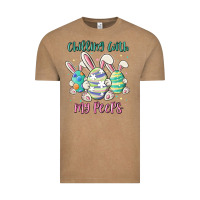 Vintage Coffee chilling with my peeps Vintage Tee - MaliasSmallBusiness