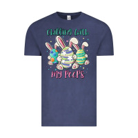Vintage Denim chilling with my peeps Vintage Tee - MaliasSmallBusiness