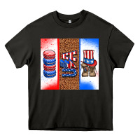 Asphalt usa macaroon and boots Heavy Core Tee - AdoDesignShop