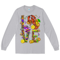 Moon Dust Love Crawfish Mardi Gras Long Sleeve Tee - BundleAndBundleShop